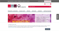 Desktop Screenshot of ld-didactic.de